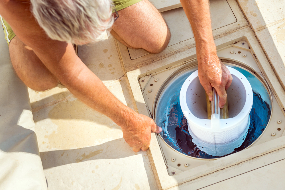 sistema filtración piscina de obra